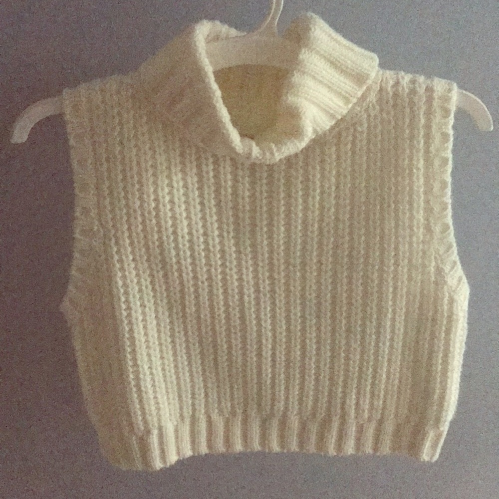 MINK PINK crop turtleneck tank. NWOT!